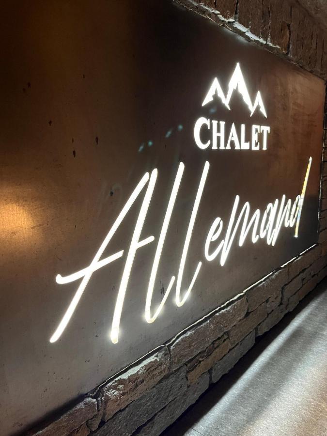 Chalet Allemand Oulx Exterior foto